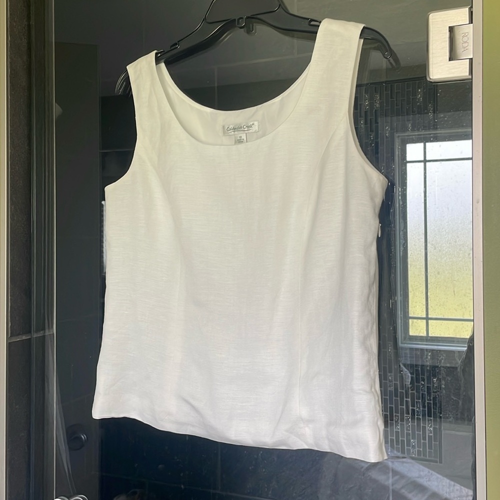 Linen tank